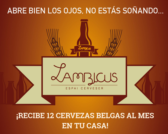 Club Lambicus - ¡Recibe 12 cervezas belgas al mes en tu casa!